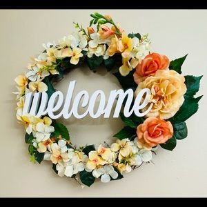 Spring Welcome Wreath